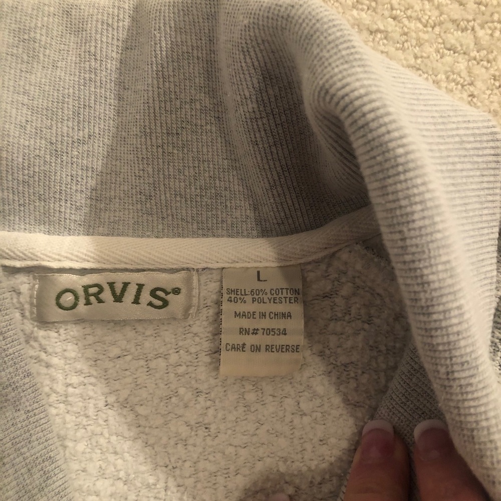 Orvis Sweatshirt Size L - Picture 2 of 3